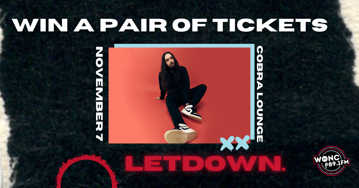 Win a Pair of Tickets to See Letdown. at Cobra Lounge